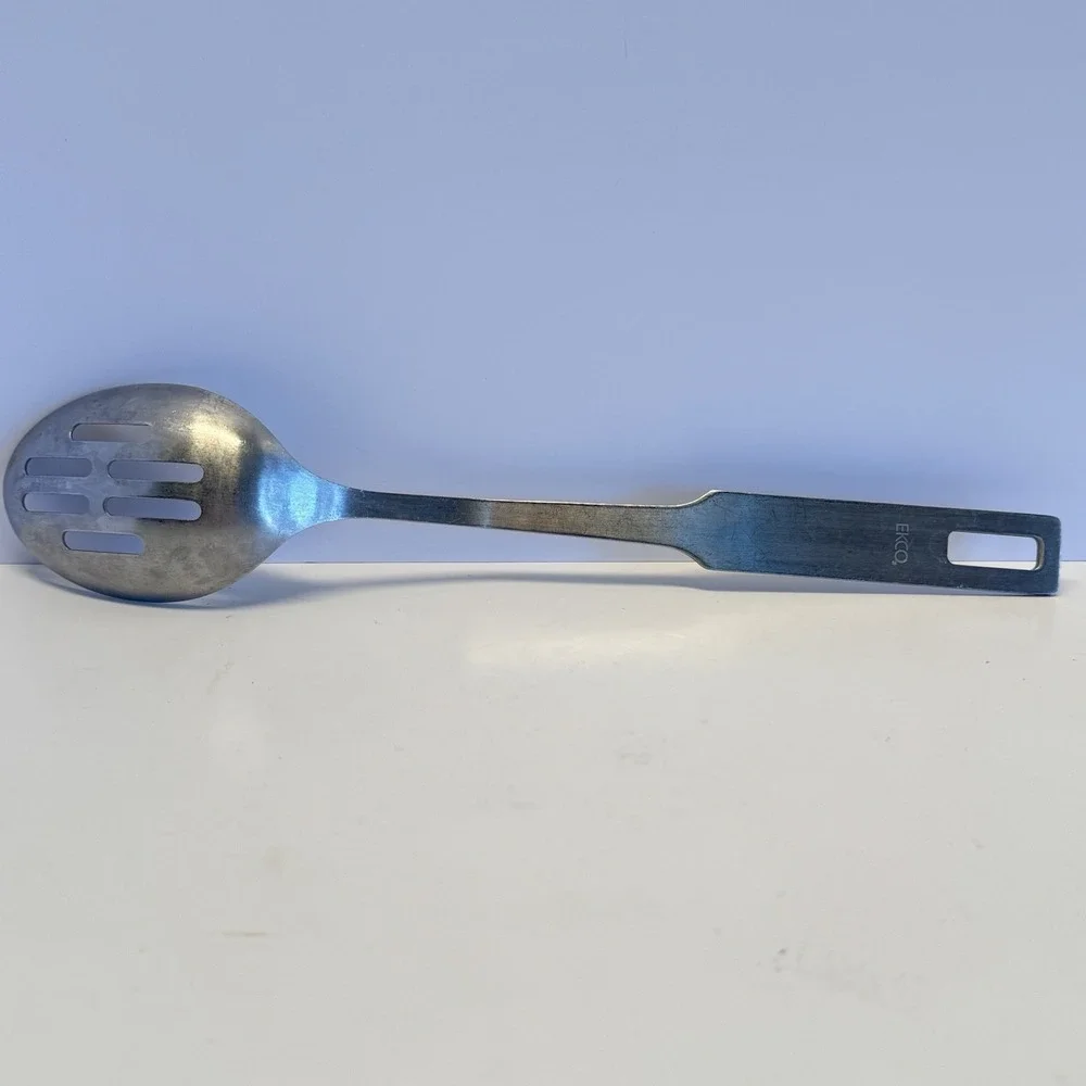 Ekco Slotted Slotted Spoon Stainless Steel Retro Inox Utensil Best Results‎